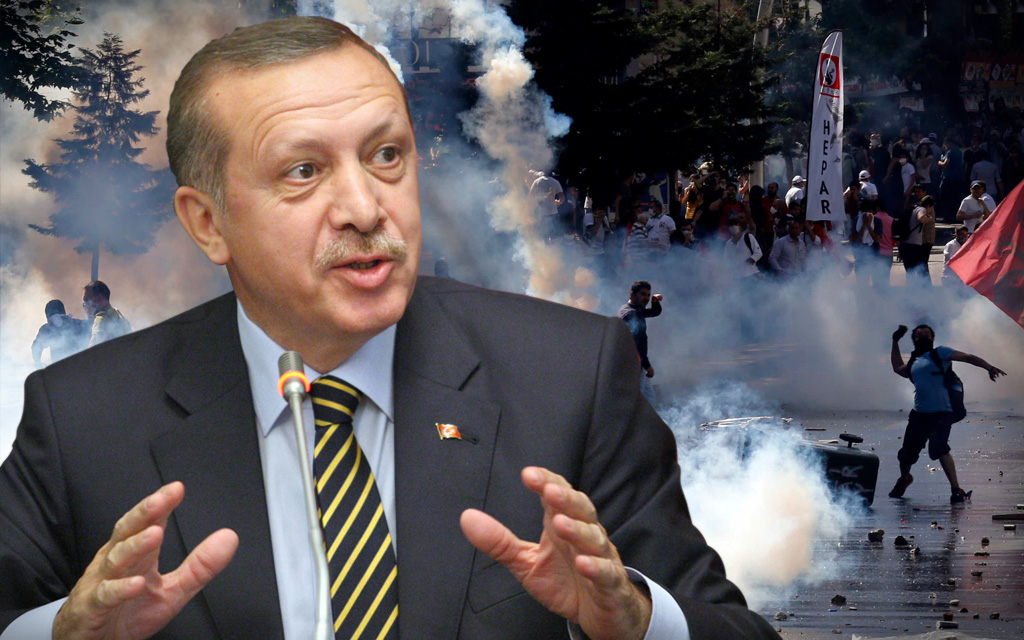 ΤΟΥΡΚΙΑ: Ο Ερντογάν δεν συγχωρεί! 224 διαδηλωτές στη φυλακή