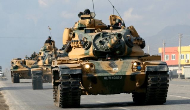 Άρματα μάχης στα σύνορα με Συρία μεταφέρει η Τουρκία από τη Θράκη! ΒΙΝΤΕΟ