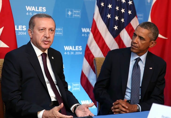 Επικοινωνία Ομπάμα με Ερντογάν για τη Συρία