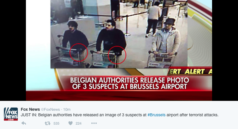 Αυτοί σκόρπισαν τον θάνατο στις Βρυξέλλες! Φωτό το τρομοκρατών