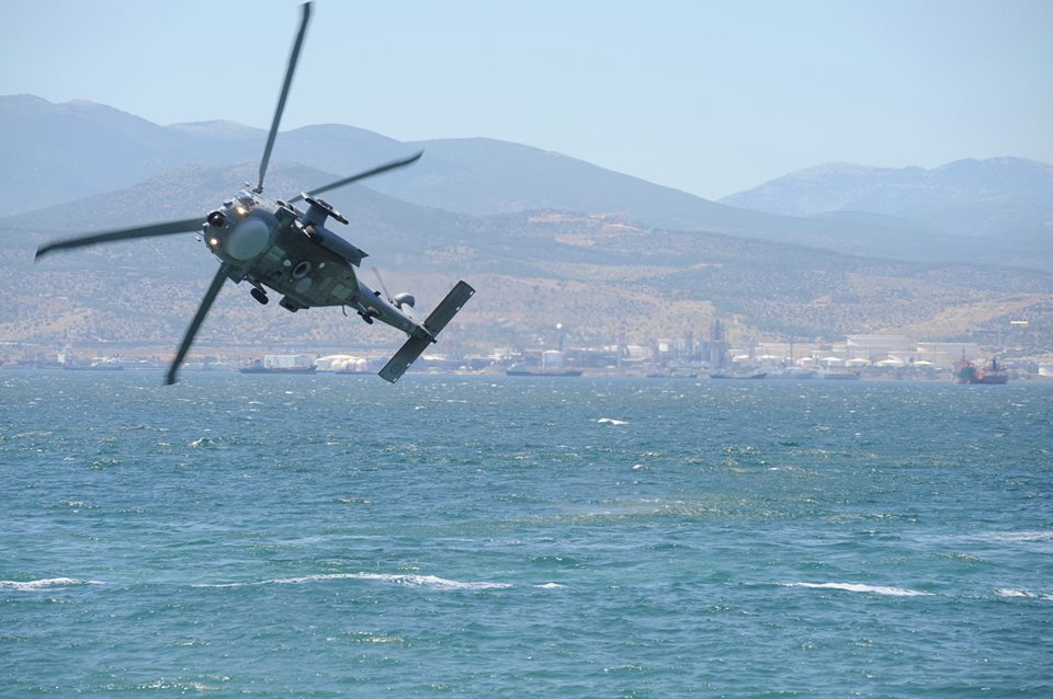 Διάσωση ψαροντουφεκά από ελικόπτερο του ΠΝ