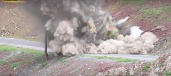 Βίντεο με επιθέσεις Κούρδων ανταρτών κατά τουρκικών δυνάμεων