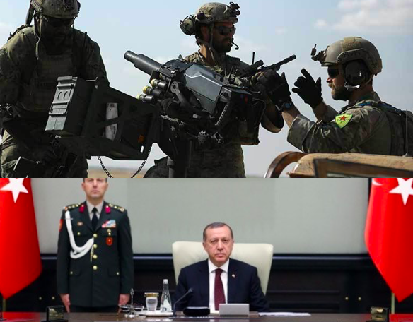 Ερντογάν μαινόμενος κατά ΗΠΑ και στρατιωτών τους που έφεραν διακριτικά Κούρδων!