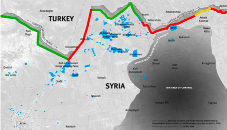 Τείχος στα σύνορα Τουρκίας-Συρίας: Έτοιμα τα πρώτα 300 χλμ. Φωτογραφίες