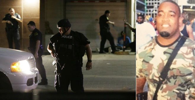 Κόλαση στο Ντάλας! 4 οι νεκροί αστυνομικοί! Βίντεο από τη στιγμή των πυροβολισμών