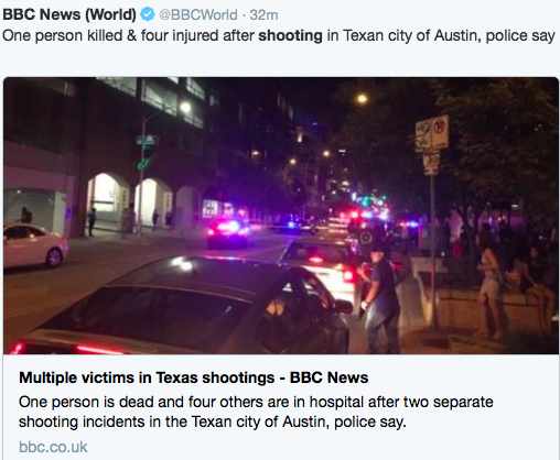 Μια γυναίκα νεκρή και 3 τραυματίες από τον ένοπλο στο Τέξας