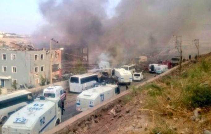 Έκρηξη στην Τουρκία στα σύνορα με Συρία και Ιράκ