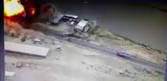 Το τρομερό χτύπημα των Κούρδων στο Τσιζρέ σε βίντεο! Ισχυρότατη η έκρηξη