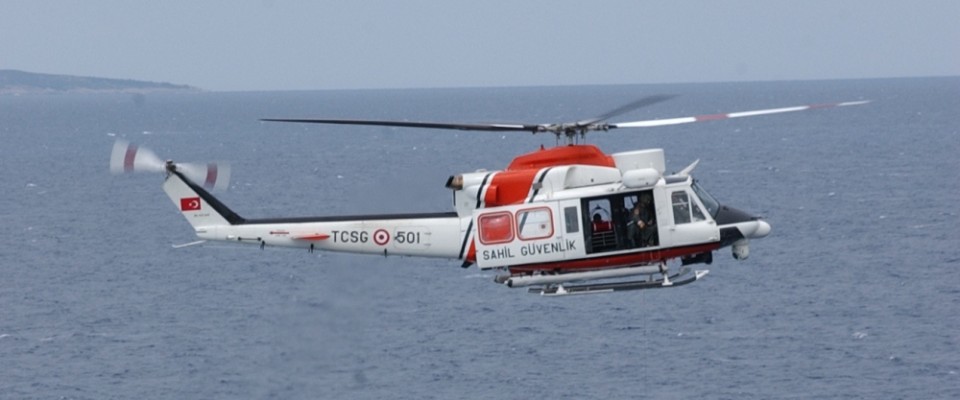 Ελικόπτερο της τουρκικής ακτοφυλακής έπεσε κοντά στα Ίμια;