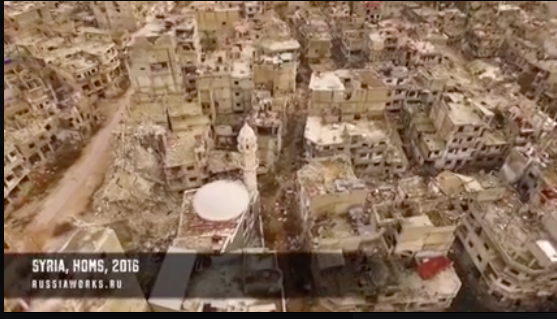 Η σκληρή εικόνα του πολέμου στη Συρία σ΄ ένα βίντεο! Η απόλυτη καταστροφή στη Χομς
