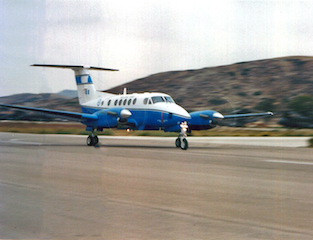 Μεταφορά μοσχευμάτων με το C-12 της Αεροπορίας Στρατού