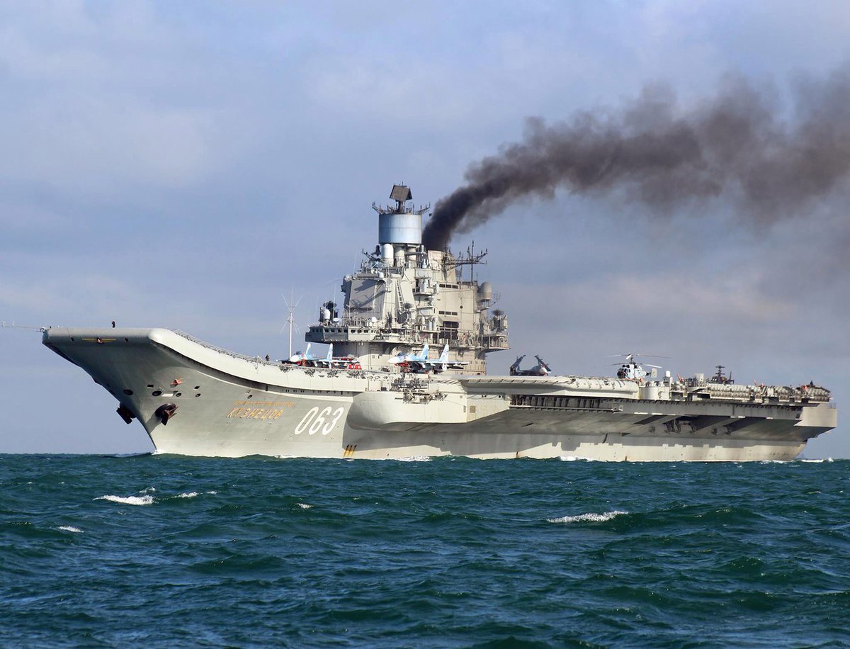O Ρωσικός στόλος μεταξύ Μεγίστης και Κρήτης! Πτήσεις μήνυμα από το ΚΟΥΖΝΕΤΣΟΦ