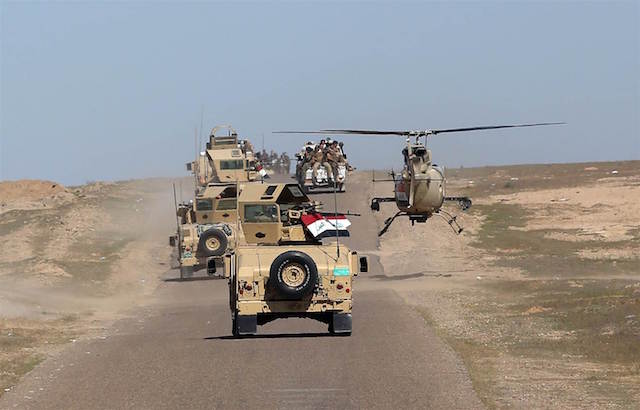 Οι ιρακινές δυνάμεις 