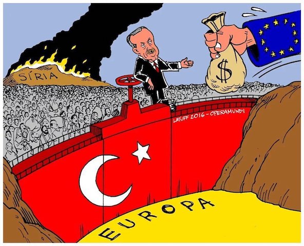Ερντογάν εκβιάζει Ευρωπαίοι 