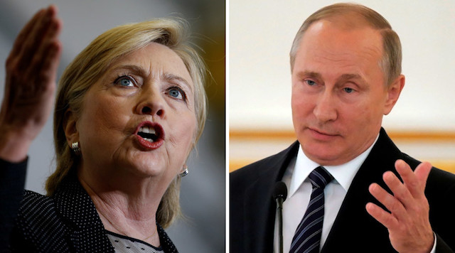 Η Χίλαρι Κλίντον κατηγορεί και τον Πούτιν για την ήττα της!