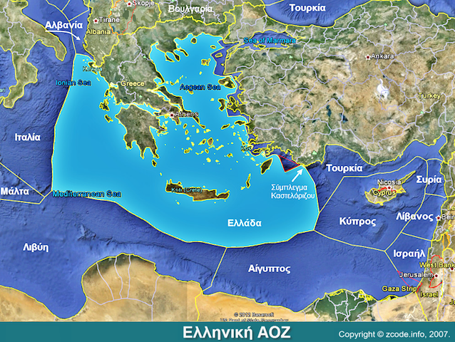 Αυτές είναι  περιοχές σε Ιόνιο και Κρήτη για έρευνα και εκμετάλλευση υδρογονανθράκων
