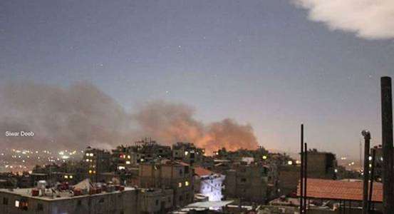 Εκρήξεις σε αποθήκες πυρομαχικών στρατιωτικού αεροδρομίου στη Δαμασκό