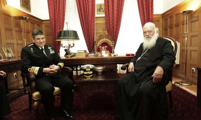 Γιατί πήγε στον Αρχιεπίσκοπο ο νέος Αρχηγός Στόλου Ι.Παυλόπουλος