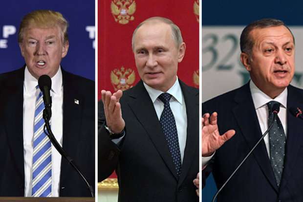 Τριμερή ΗΠΑ, Ρωσίας, Τουρκίας για τη Συρία επιδιώκει ο Ερντογάν