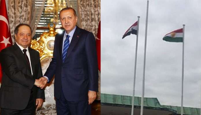 Η σημαία του Κουρδιστάν για πρώτη φορά υψωμένη στην Κωνσταντινούπολη! ΒΙΝΤΕΟ
