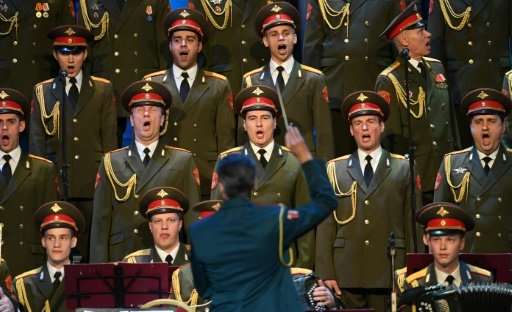 Η Χορωδία του Κόκκινου Στρατού ξανά στη σκηνή για πρώτη φορά μετά τη τραγωδία! ΒΙΝΤΕΟ