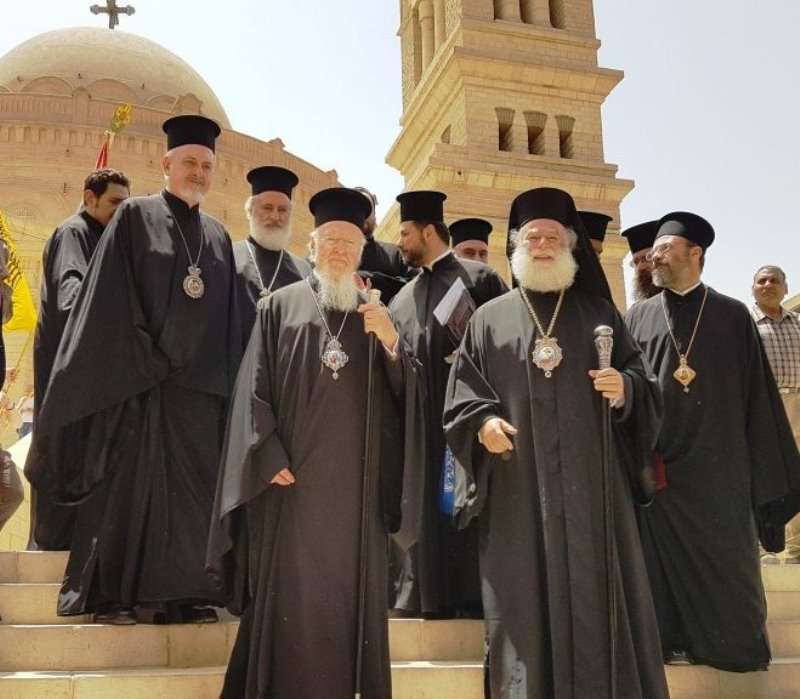 Ο Οικουμενικός Πατριάρχης στην Αίγυπτο