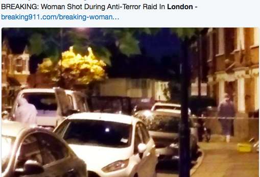 Αντιτρομοκρατική επιχείρηση στο Λονδίνο! Πυροβόλησαν γυναίκα