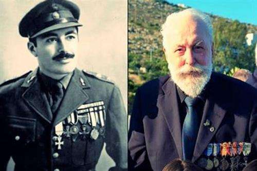 Τιμήθηκε ο μοναδικός εν ζωή Έφεδρος Αξιωματικός που πολέμησε στη Μάχη της Κρήτης