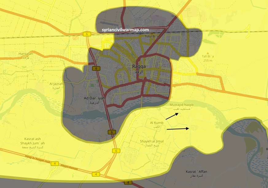 Οι αραβοκουρδικές δυνάμεις του SDF περικύκλωσαν πλήρως την Ράκα