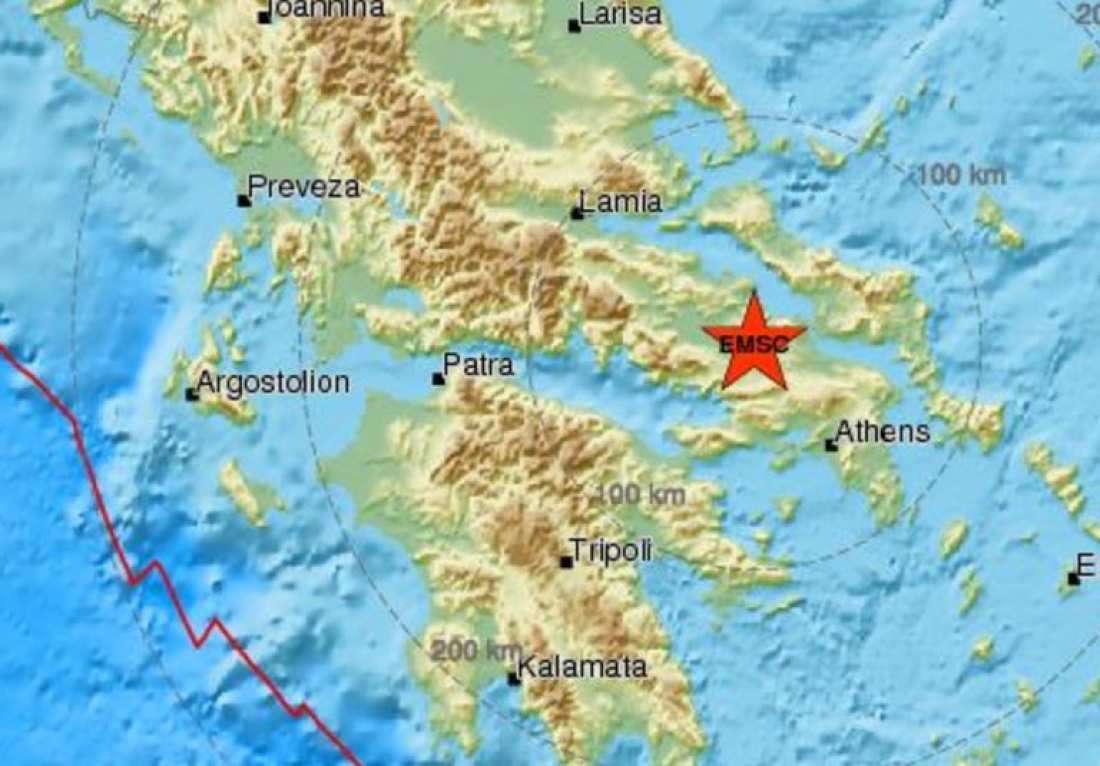 Σεισμός 3,8 ταρακούνησε και την Αθήνα