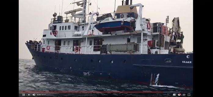 Πλοίο που είχαν ναυλώσει ακροδεξιοί ακινητοποιήθηκε στην Αμμόχωστο