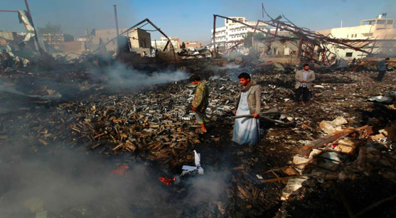 Η βόμβα που σκότωσε 51 ανθρώπους στην Υεμένη ήταν αμερικανικής κατασκευής