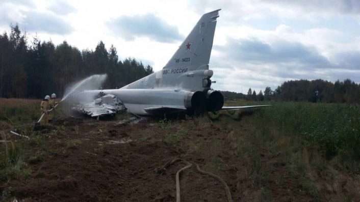 Ρωσικό βομβαρδιστικό βγαίνει εκτός διαδρόμου κατά την προσγείωση-ΒΙΝΤΕ