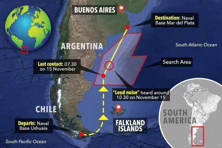 Αργεντινή-Υποβρύχιο: Οι αρχές ανακοίνωσαν το τέλος της επιχείρησης διάσωσης