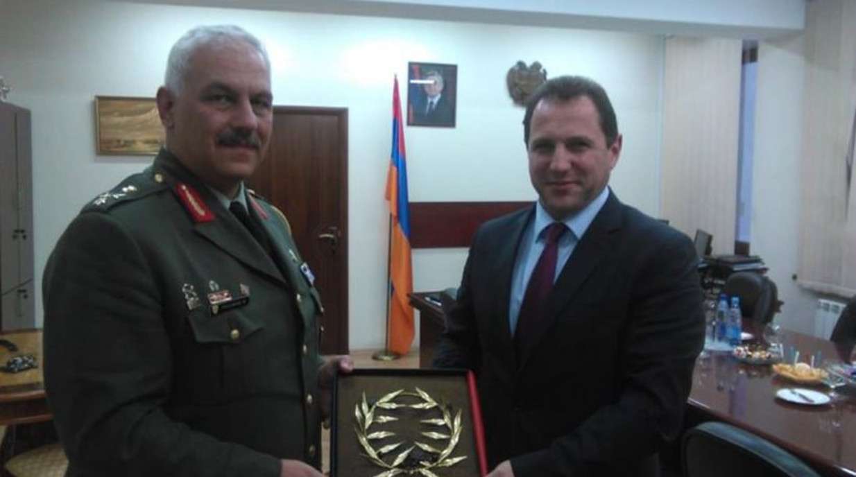Στρατιωτική Συνεργασία Ελλάδας-Αρμενίας
