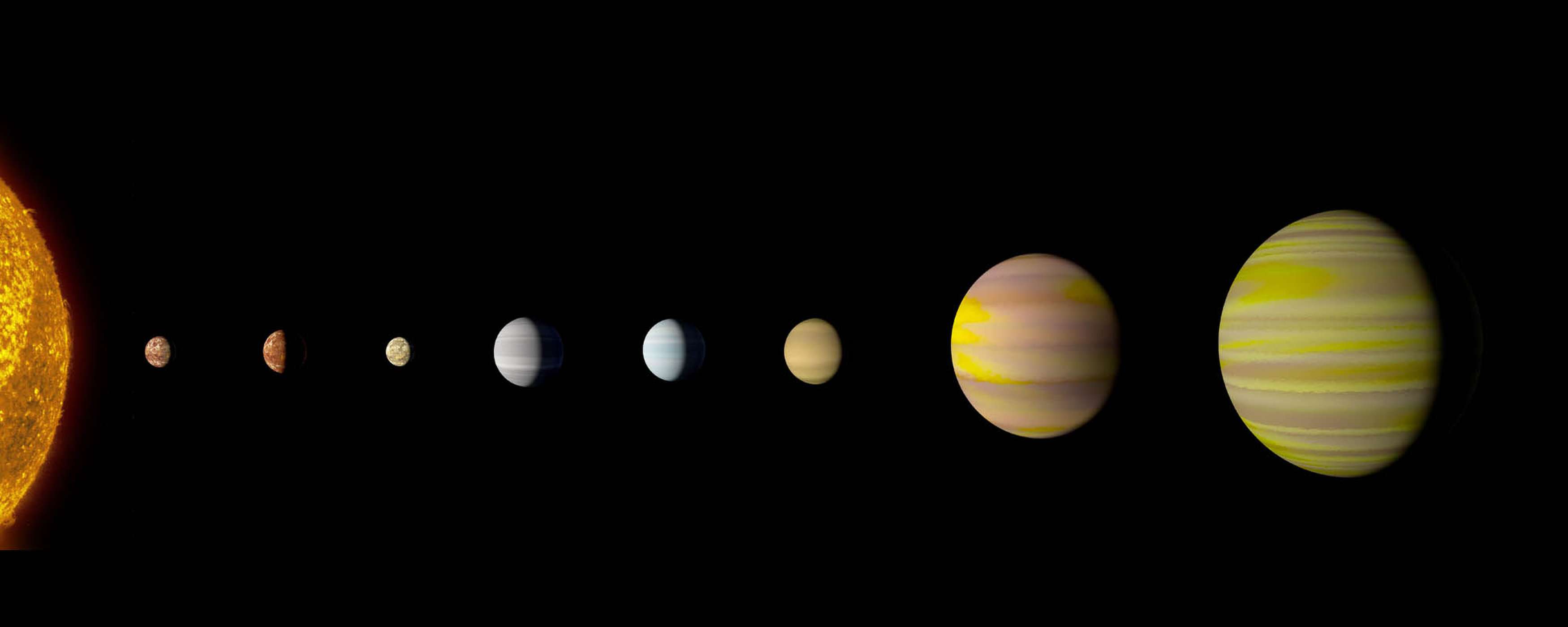 Η NASA ανακάλυψε το πρώτο άστρο με οκτώ πλανήτες