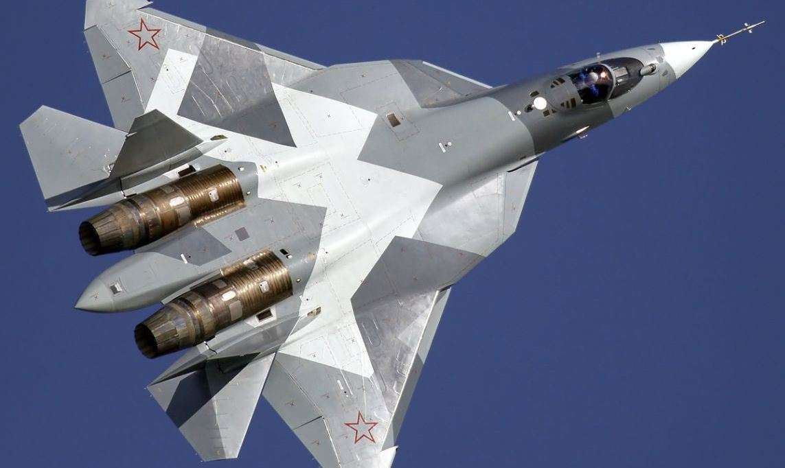 Στον αέρα το πέμπτης γενιάς ρωσικό μαχητικό Su-57 μεταδίδει το TASS