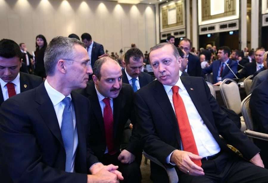 Ο ΓΓ του ΝΑΤΟ σπεύδει στο κράτος ταραξία της Συμμαχίας που λέγεται  Τουρκία