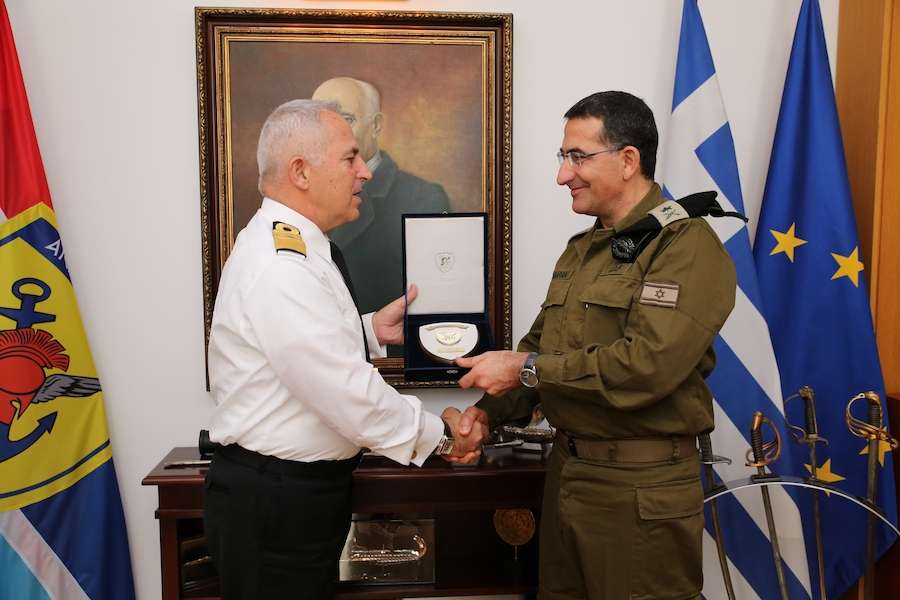 Συνάντηση Α/ΓΕΕΘΑ με τον Αρχηγό Χερσαίων Δυνάμεων του Ισραήλ