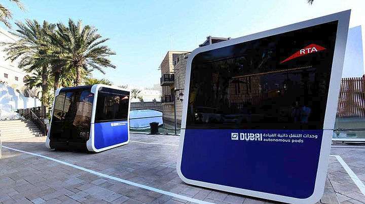 Ντουμπάι: Ηλεκτροκίνητα μικρά λεωφορεία χωρίς οδηγό!