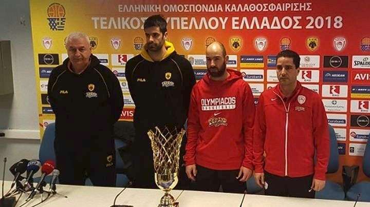 Η πρώτη κούπα της χρονιάς: ΑΕΚ και Ολυμπιακός διεκδικούν το Κύπελλο Ελλάδας στο μπάσκετ