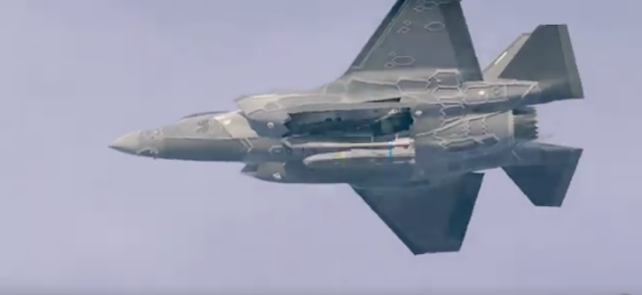 Βίντεο με το πρώτο F-35 που προορίζεται για την Τουρκία