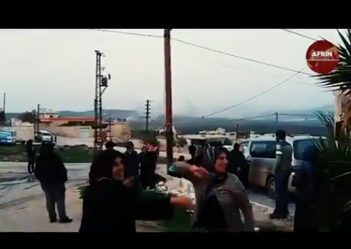 Οι Κούρδοι περιμένουν τους Τούρκους στην Αφρίν χορεύοντας και τραγουδώντας! ΒΙΝΤΕΟ