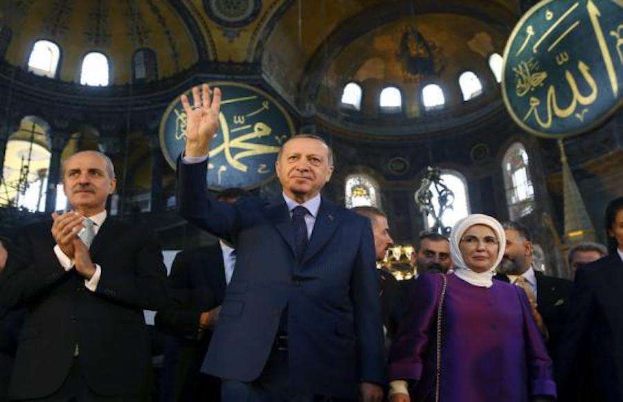 Ακόμη και οι Τούρκοι αντιδρούν  για την Αγια Σοφιά