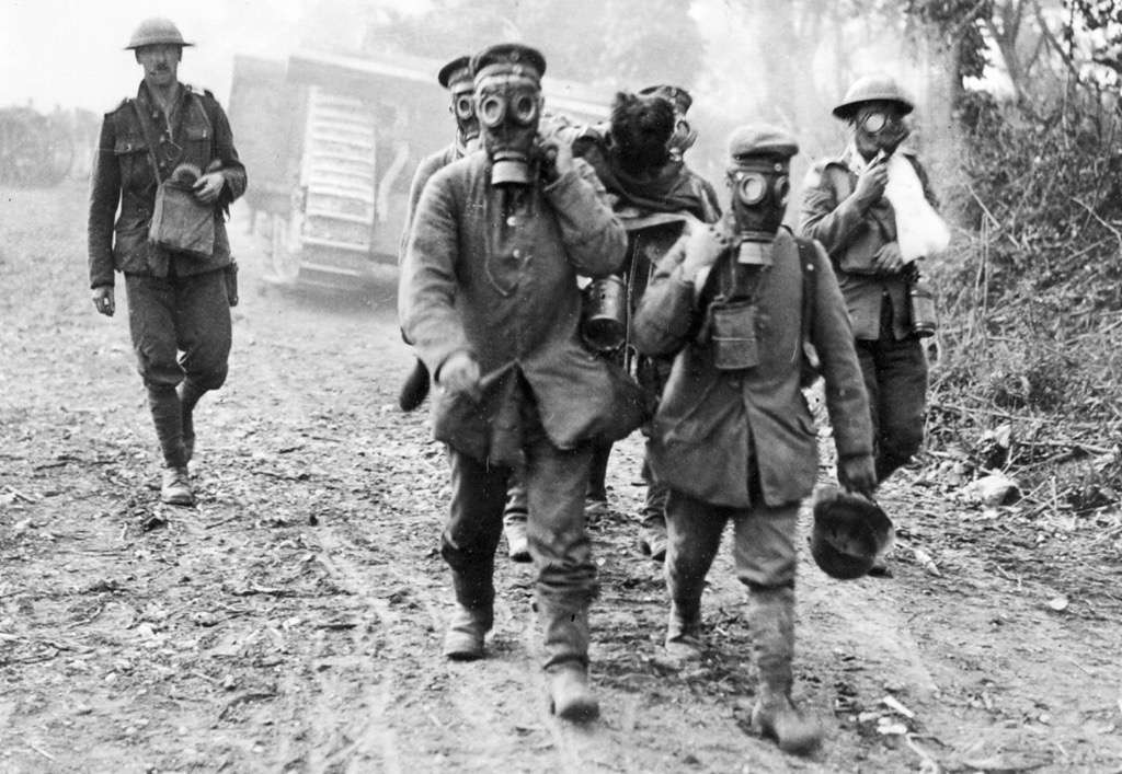 22 Απριλίου σαν σήμερα το 1915 χρησιμοποιούνται από τους Γερμανούς για πρώτη φορά χημικά όπλα