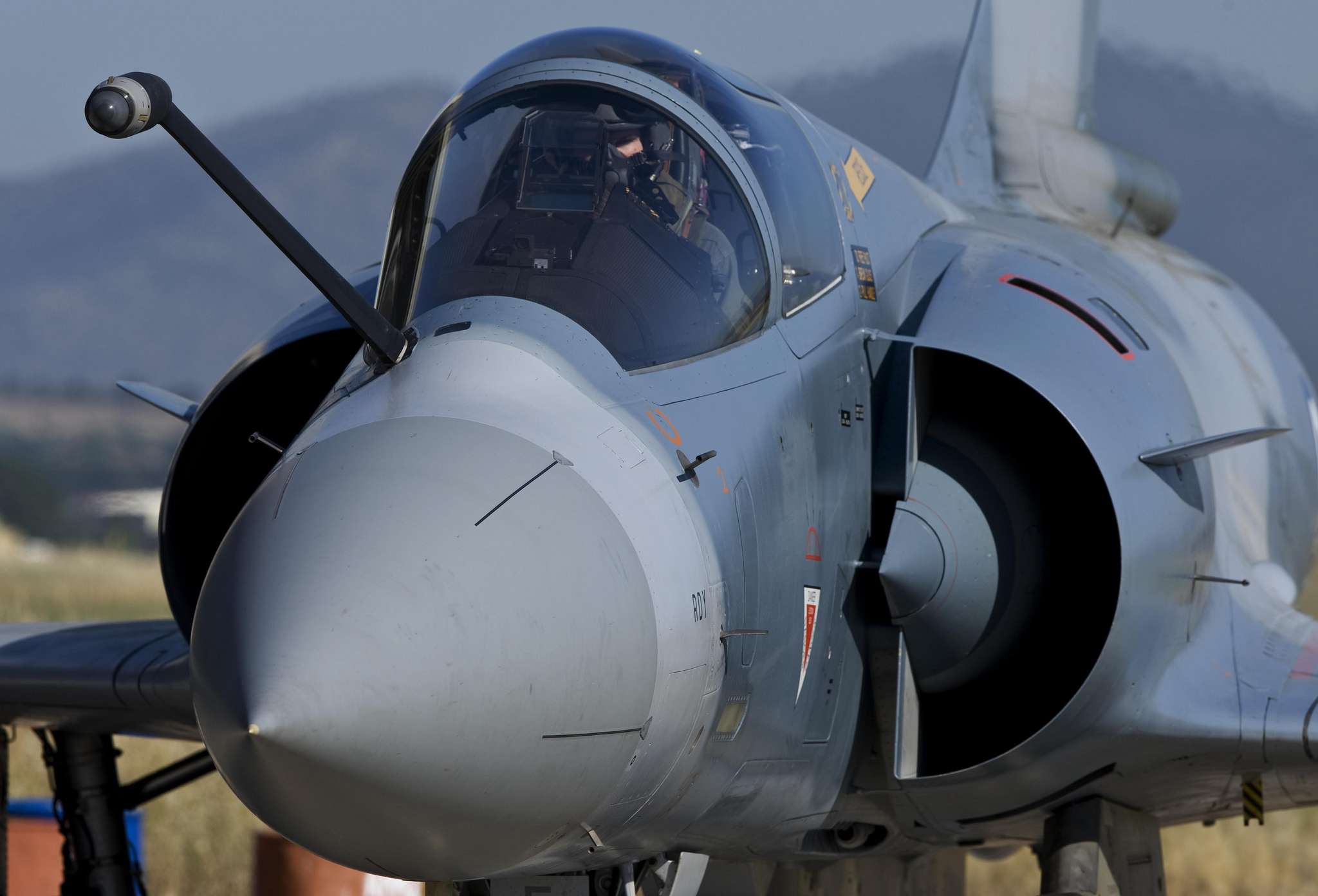 Στη βάση των Mirage 2000 ο Κυριάκος Μητσοτάκης