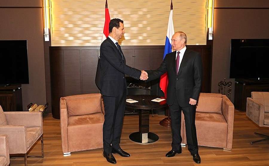 Συνάντηση Πούτιν με Άσαντ στο Σότσι