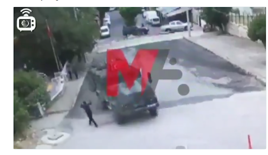 Τουρκικό στρατιωτικό όχημα σκοτώνει γυναίκα 85 ετών! Βίντεο