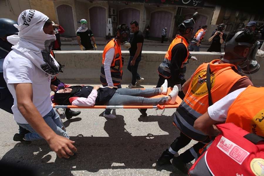 ΓΑΖΑ: 55 νεκροί, 2.700 τραυματίες και ο Λευκός ρίχνει τις ευθύνες στη Χαμάς