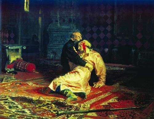 Ζοβαρή ζημιά στον διάσημο πίνακα του Ιβάν του Τρομερού με τον νεκρό γιό του